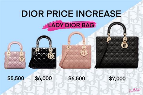 cheap lady dior bag|lady dior euro price.